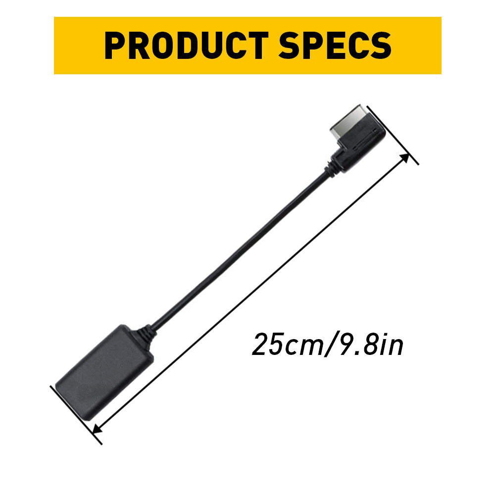 Audio Cable Adapter Bluetooth 5.0 AUX For Audi A Q RS R with AMI interface