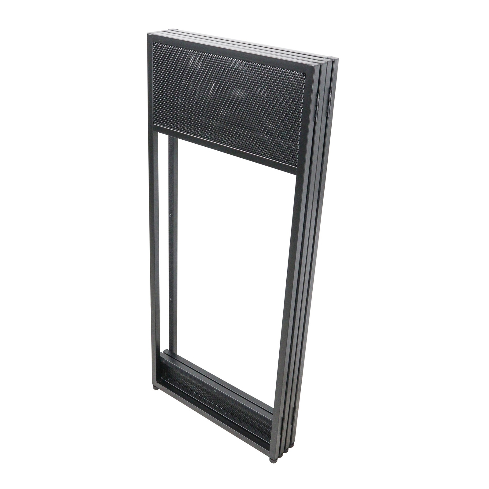 ProX XF-VISTA BL MK2 DJ Facade Table Station White & Black Scrims and Padded Bag