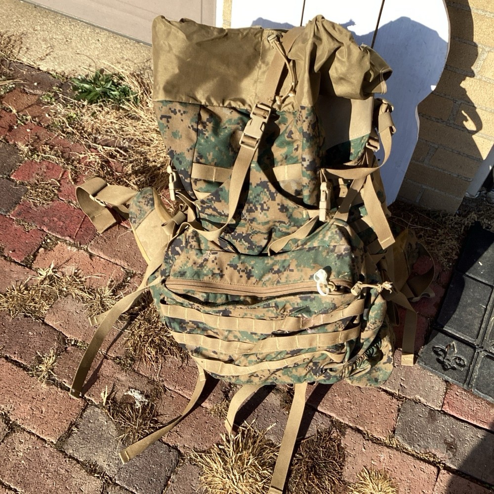 USMC Issue MARPAT ILBE Arc’teryx Proper USGI Rucksack Backpack, Camo Backpack