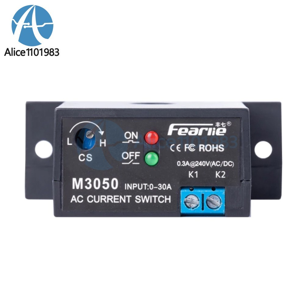 PC Flameproof Adjustable AC Current Sensing Switch Self-Powered Sensing Switch