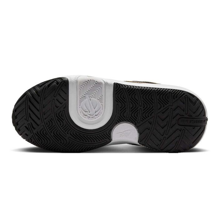 NEW Nike Team Hustle D11 Low Black Metallic Gold SIZE 11C *DV8994-004*