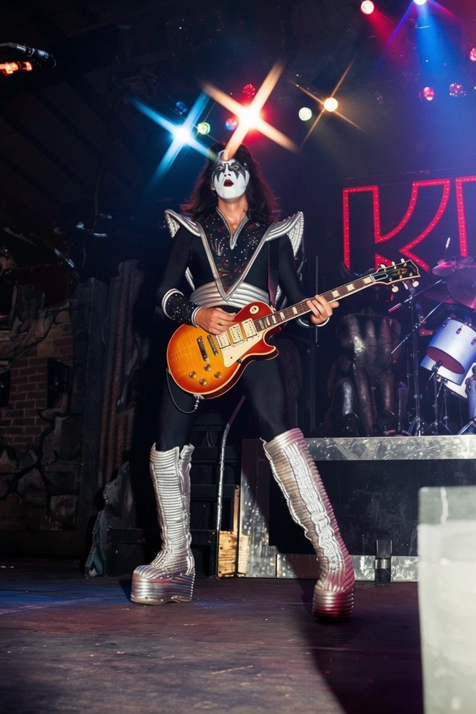 Ace Frehley KISS   8x10   11x14 Reprint