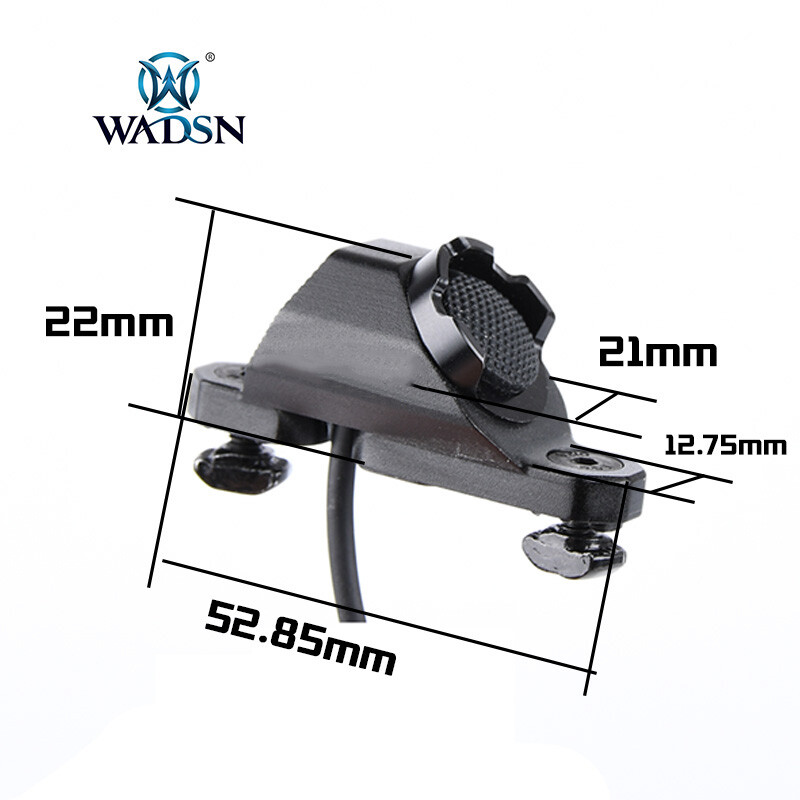 WADSN Tactical Flashlight Hot Button Tail Remote Control Switch For MLOK/KEYMOD