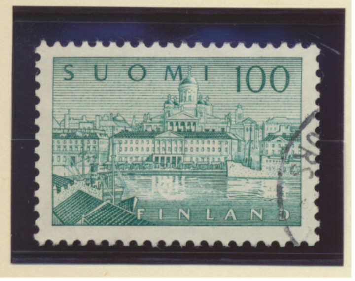 Finland Stamp Scott #357, Used