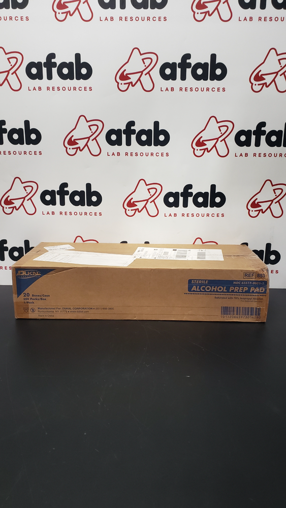 Dukal #852 Sterile Alcohol Prep Pads (Case)