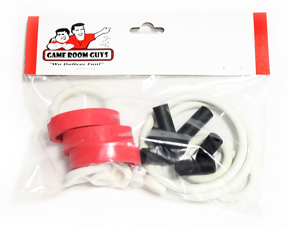 Bally Shadow Pinball Machine Replacement Repair Rubber Ring Kit White