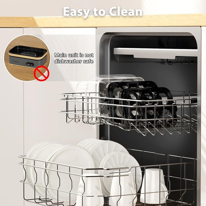 Stackable Egg Cooker 12 Eggs Rapid Boiled Poached Easy Clean Dishwasher Safe New