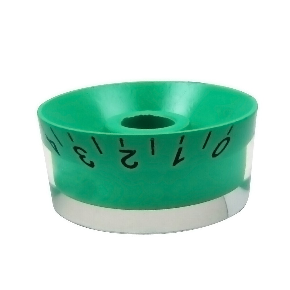 FLEOR 20PCS Green Barrel LP Guitar Volume Tone Knob Control Speed Knobs Button