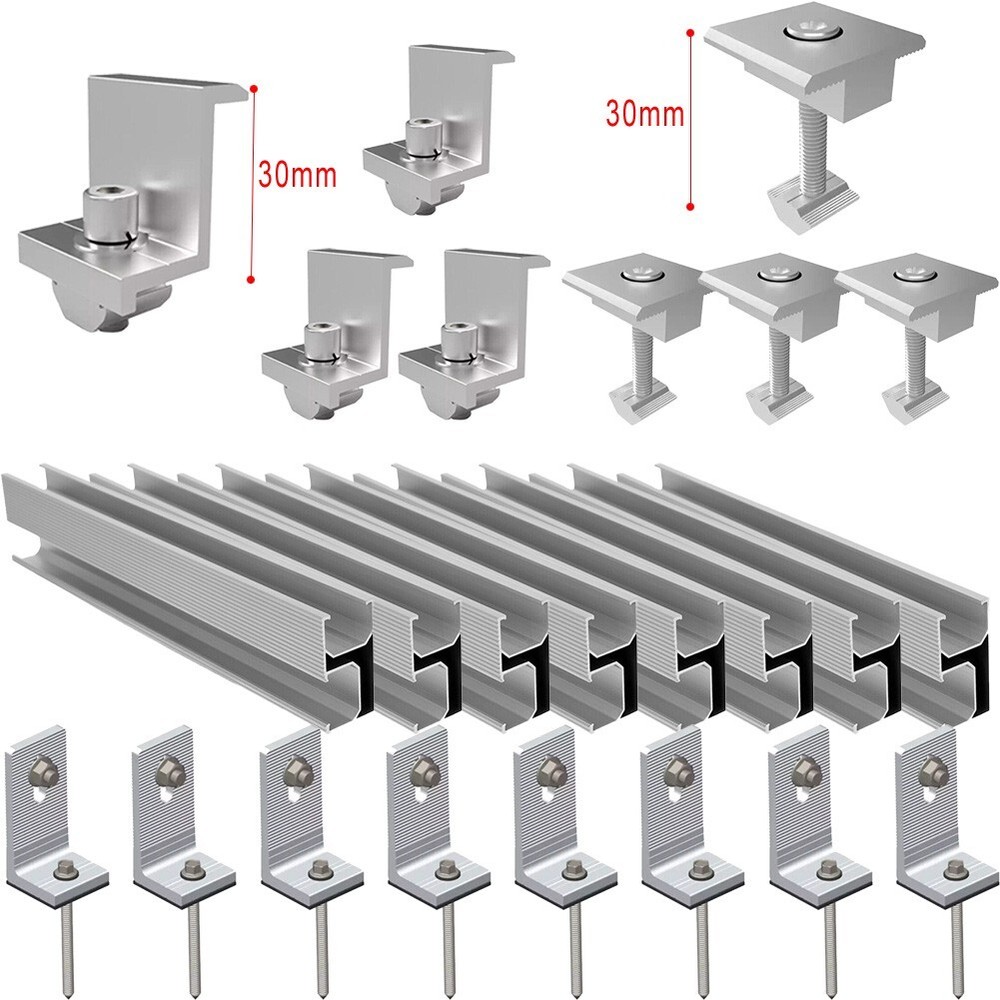 Solar Rail Alu Mounting Rail Solar Panel PV Profile Solar System-Accessories-Set