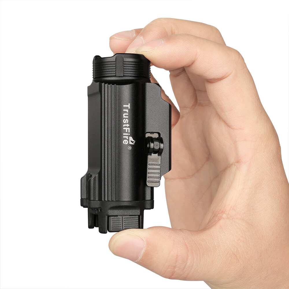 Trustfire 1350 LM Rechargeable Pistol Light Glock Weapon FlashLight Rail Mounted