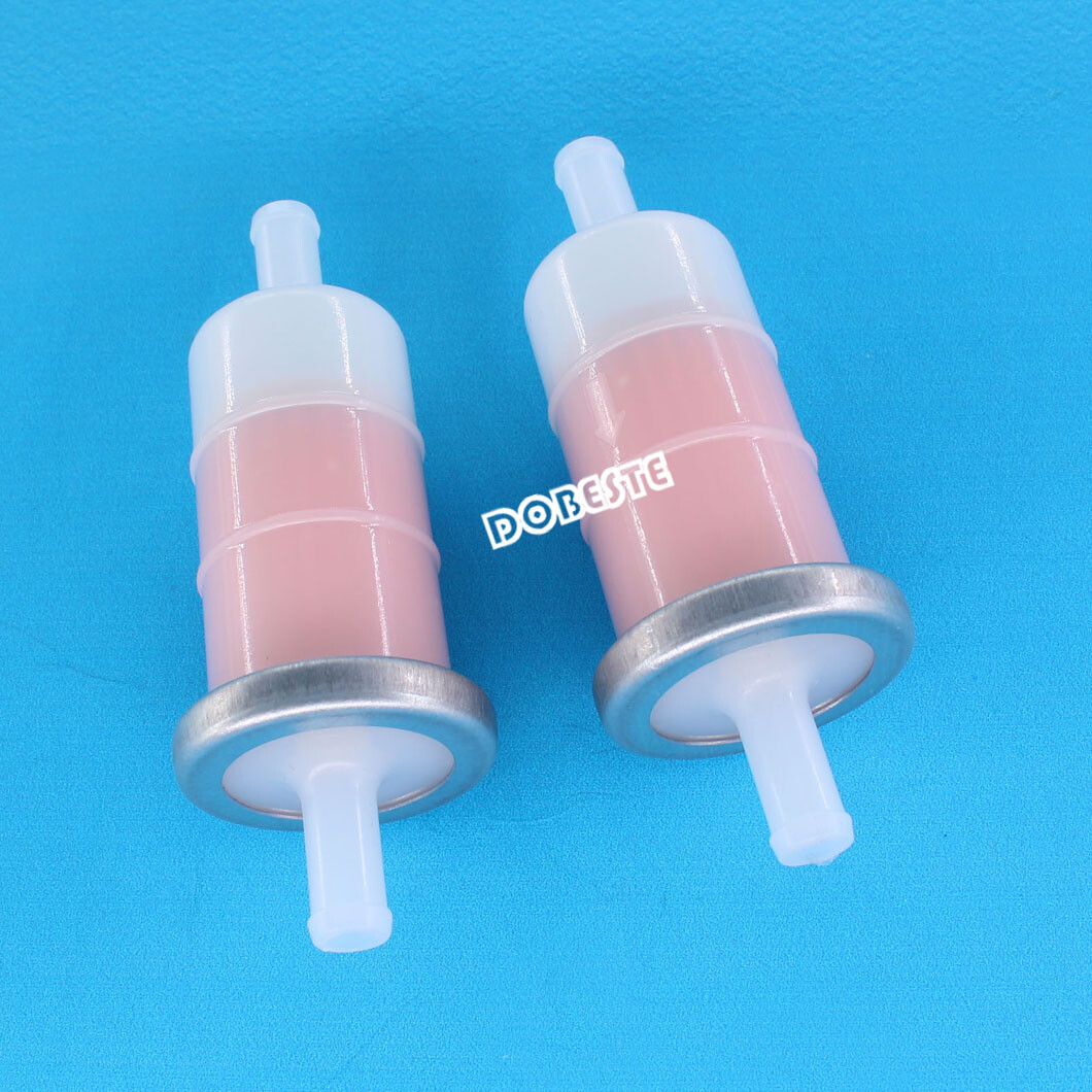 2 Pcs Fuel Filter For Yamaha V Star 650 XVS650 Custom 2002 - 2011