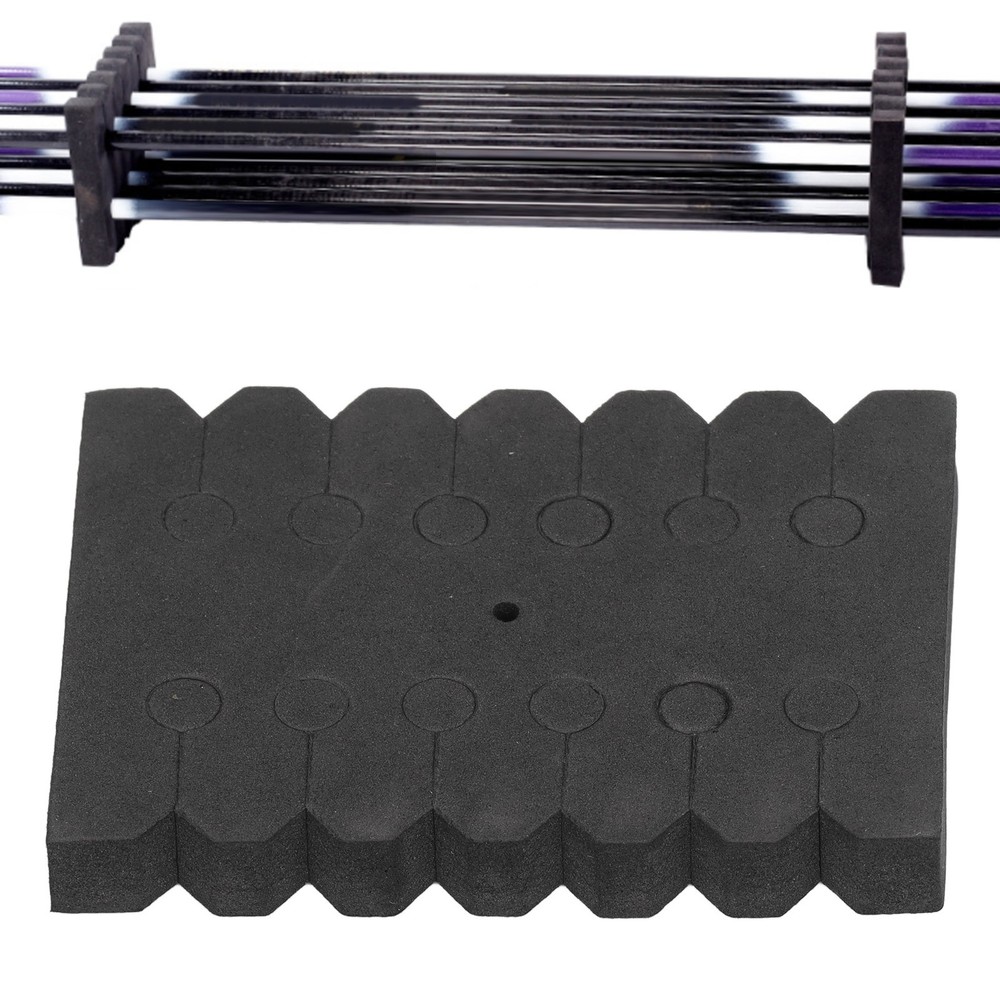 20Pcs Archery Rack EVA Black Rectangular 12 Arrows Separator Storage WT