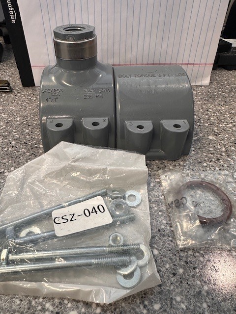 Spears® 867V-415CSR Pipe Saddle Clamp