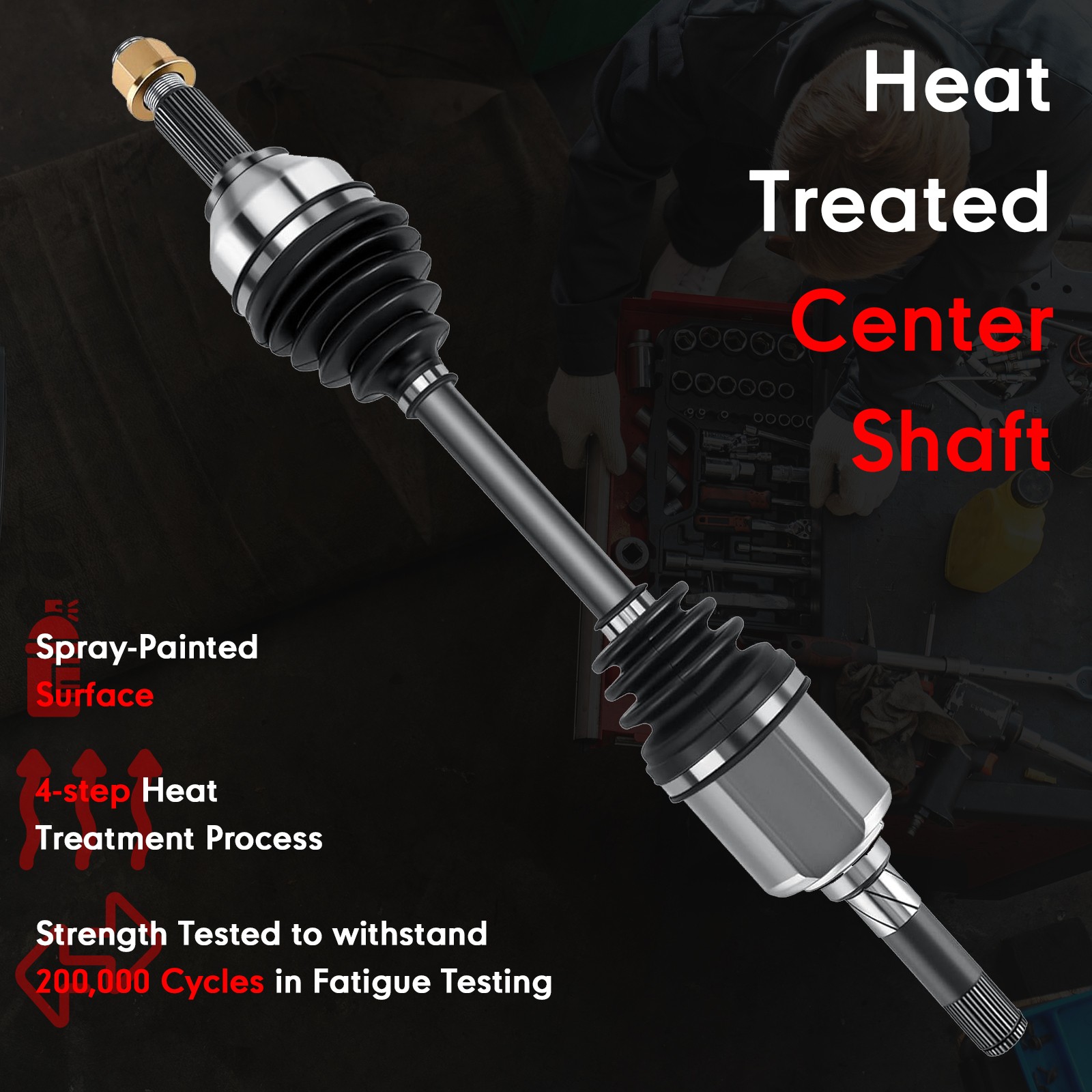 Front Left Right CV Axles AWD For Nissan Rogue 2008-2013 Rogue Select 2014 2015