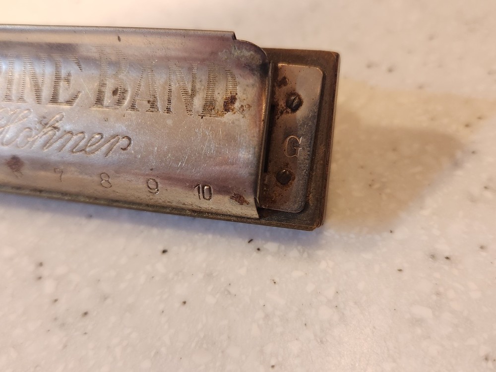 HOHNER Marine Band Harmonica Key G