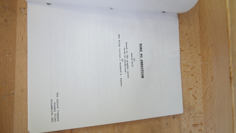 Road to Perdition Screenplay Script by David Self