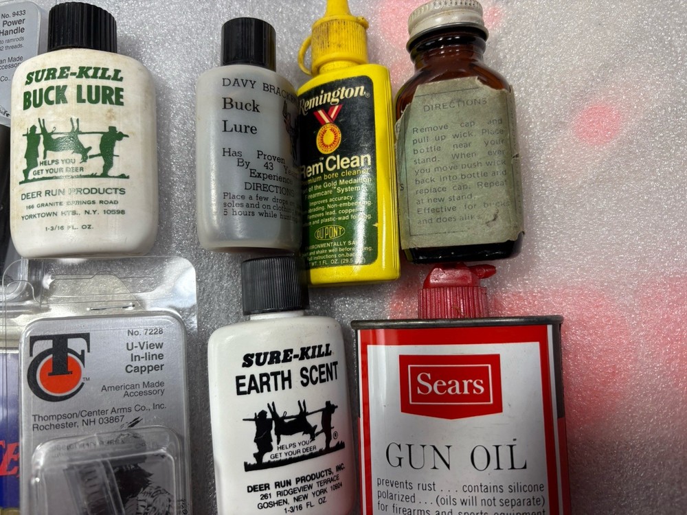 Large Lot Of Muzzleloader Accessories