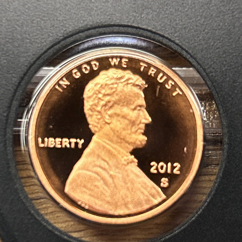 2012 S Proof Lincoln Cent From Proof Set With Free Shipping