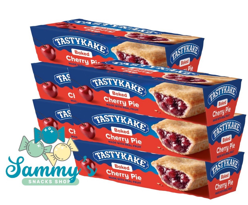 Tastykake 6 Baked Cherry Pies
