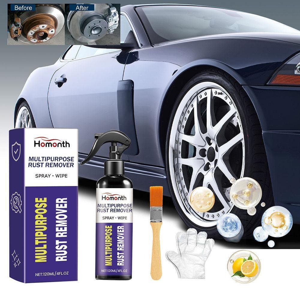 Multi-purpose Car Rust Removal Spray Rust Remover Rust Inhibitor Derusting US☆☆