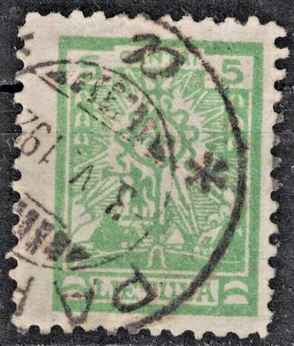 LITHUANIA:1923 SC#189 Used  AJ1821