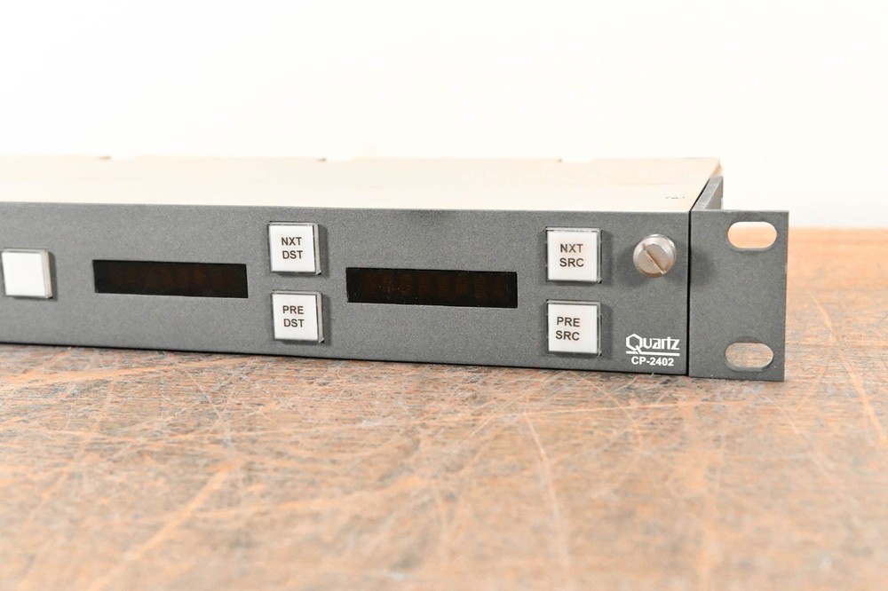 Evertz Quartz CP-2402 1RU 29-Button Remote Control Panel CG007AE