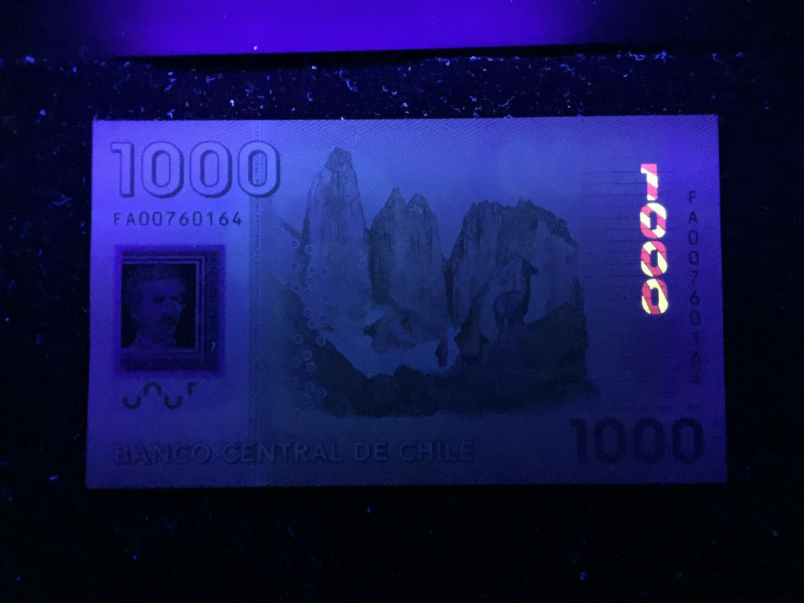 Chile 1000 Pesos 2014 Polymer Banknote World Paper Money UNC Currency Bill Note
