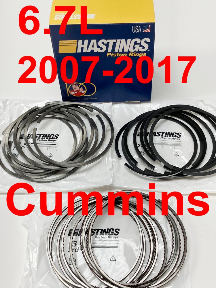 RAM 6.7 CUMMINS Piston Rings set (2007-2017) ETJ EJK ISB200 STD
