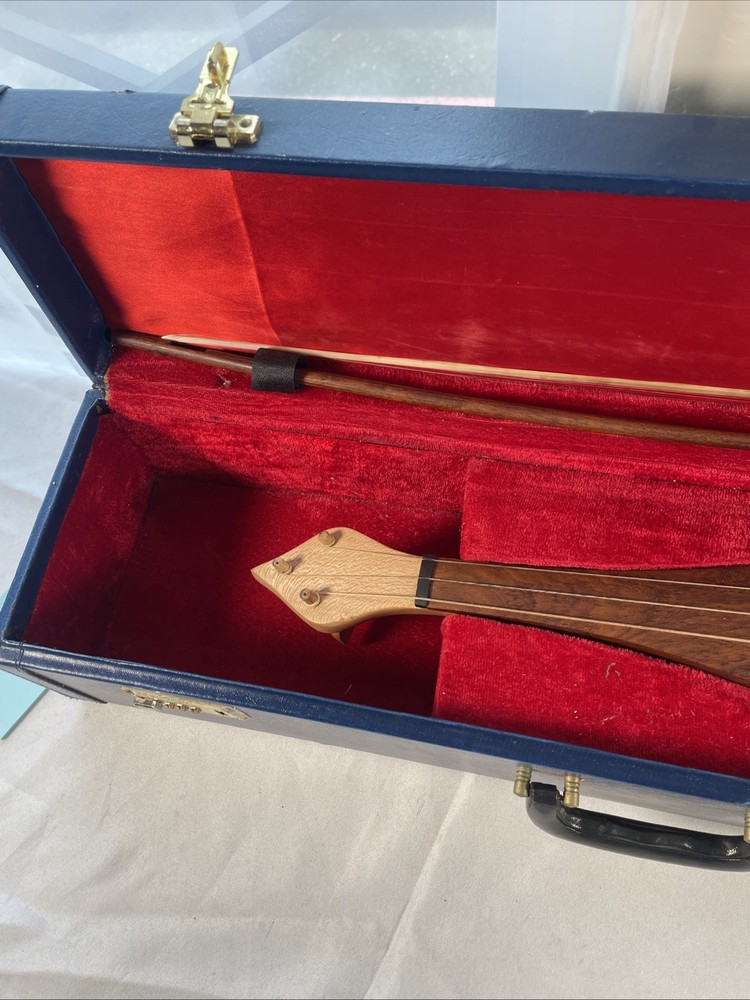 ROOSEBECK 3-STRING REBEC w/ BOW & HARD CASE