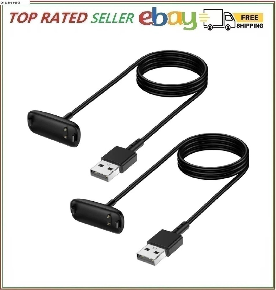 Fitbit Inspire 3 Charger Cable 2 Pack 3.3Ft