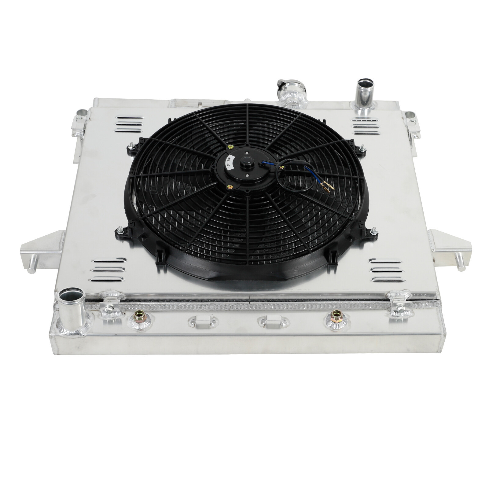 3 Row Radiator+Shroud Fan Kits For 2006-2012 Chevy Colorado Hummer H3/GMC Canyon