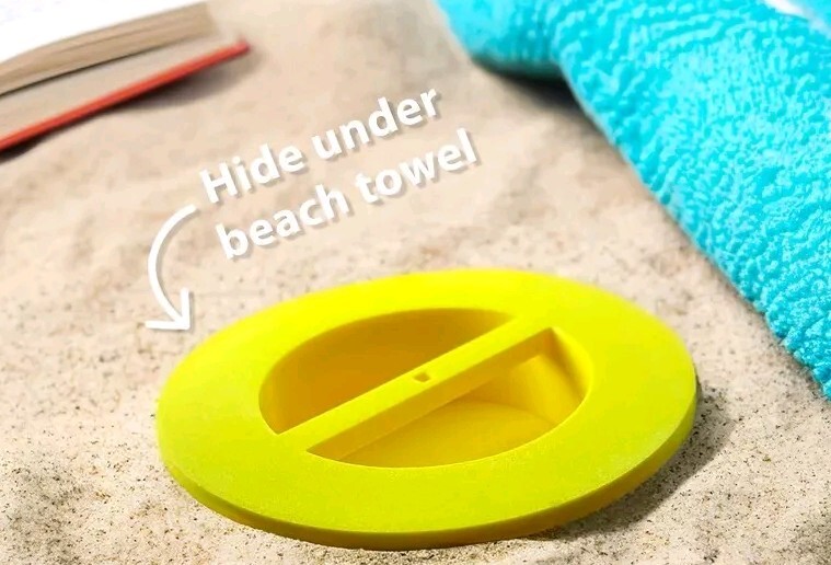 Beach Vault - Portable Beach Safe Keep Your Valuables Safe and Dry