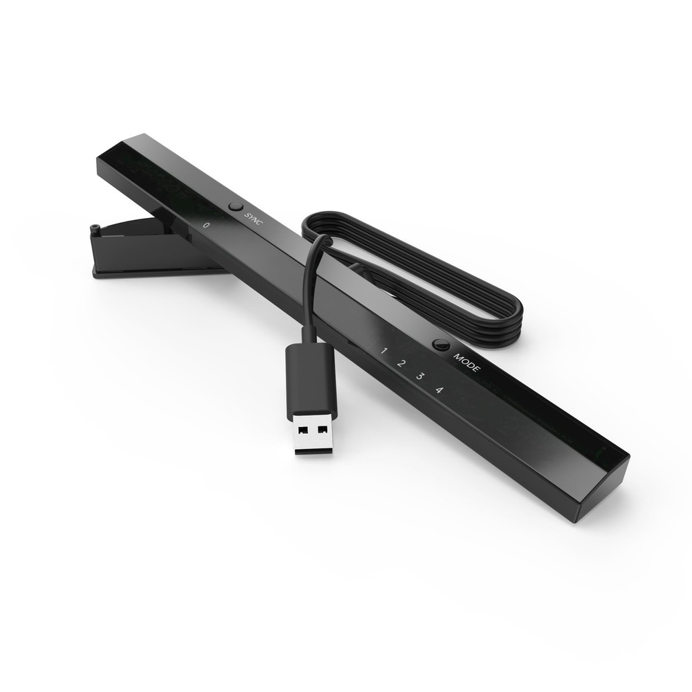 MAYFLASH W010 Wireless Sensor Dolphinbar for PC USB Wii Remote 1 Pack, black