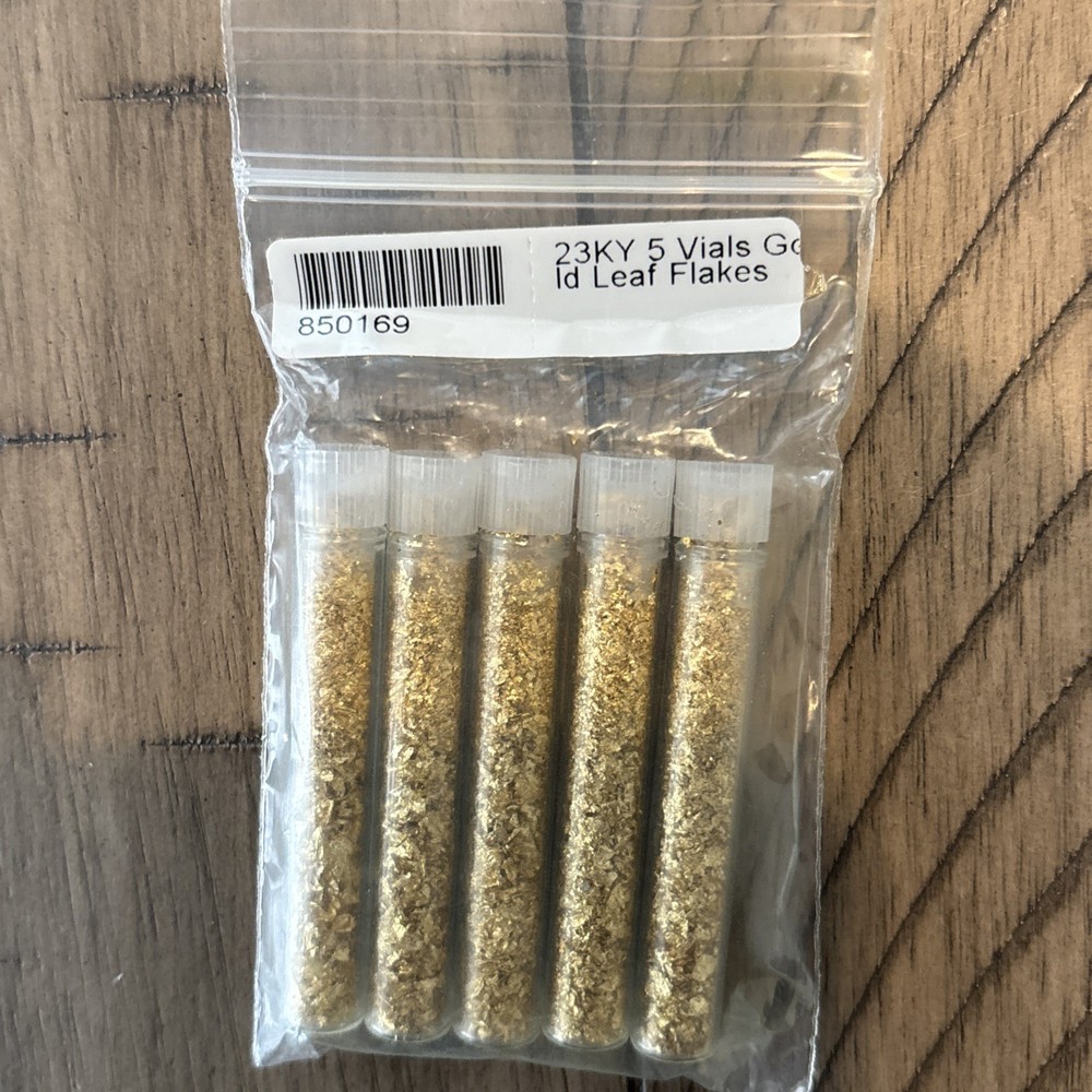 23k Gold Plated Flakes