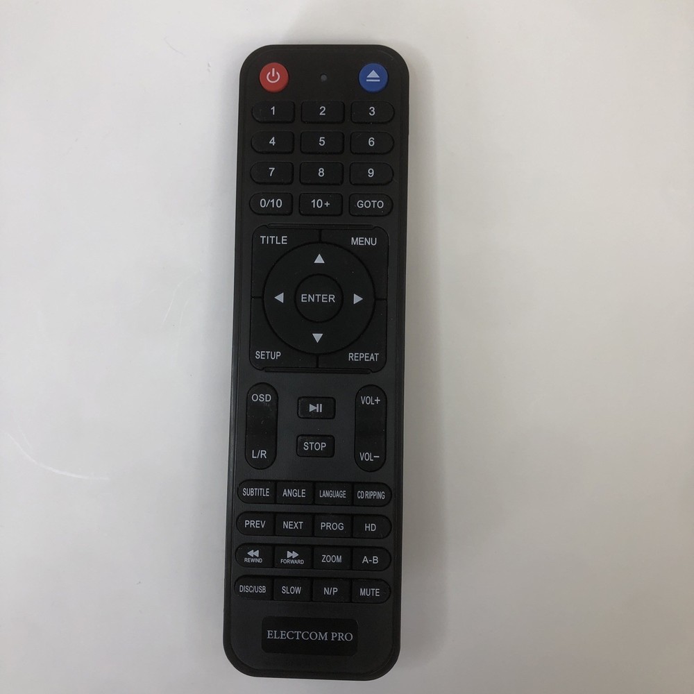 Genuine OEM Electcom Pro DVD Player Remote Control HDMI
