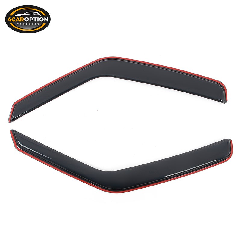 In-Channel Window Visors Fits 07-14 Ford E-Series Van Rain Sun Guard Defector