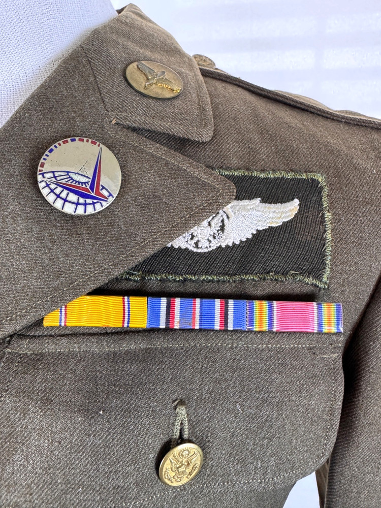 WWII / WW2 USAAF SERVICE NCO TUNIC AIR TRANSPORT COMMAND - DATED