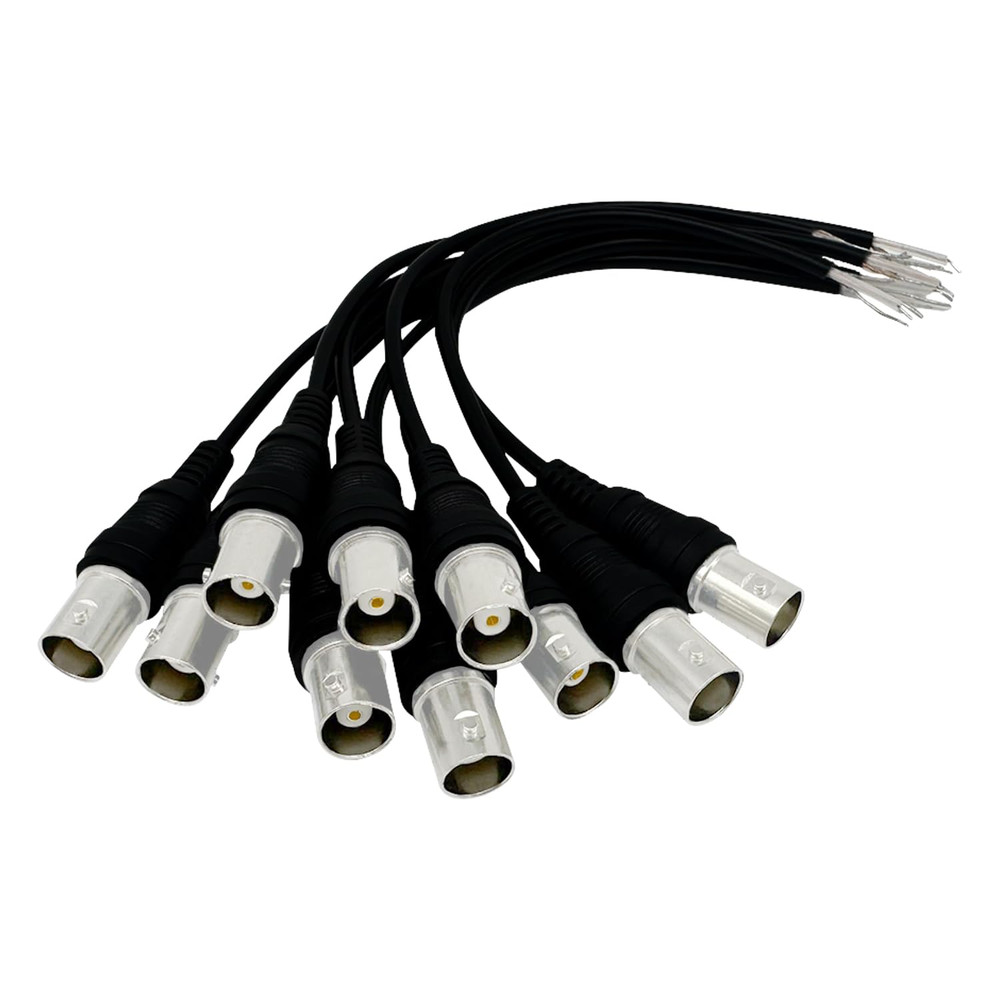 Bnc Cable Female, Bnc Cable Pigtail Bare, for CCTV Camera Terminal Adapters