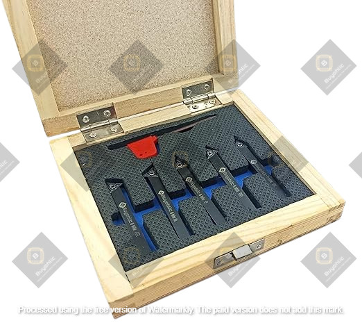 Lathe Epoxy Finish Indexable Turning Tool Holder with Carbide Inserts