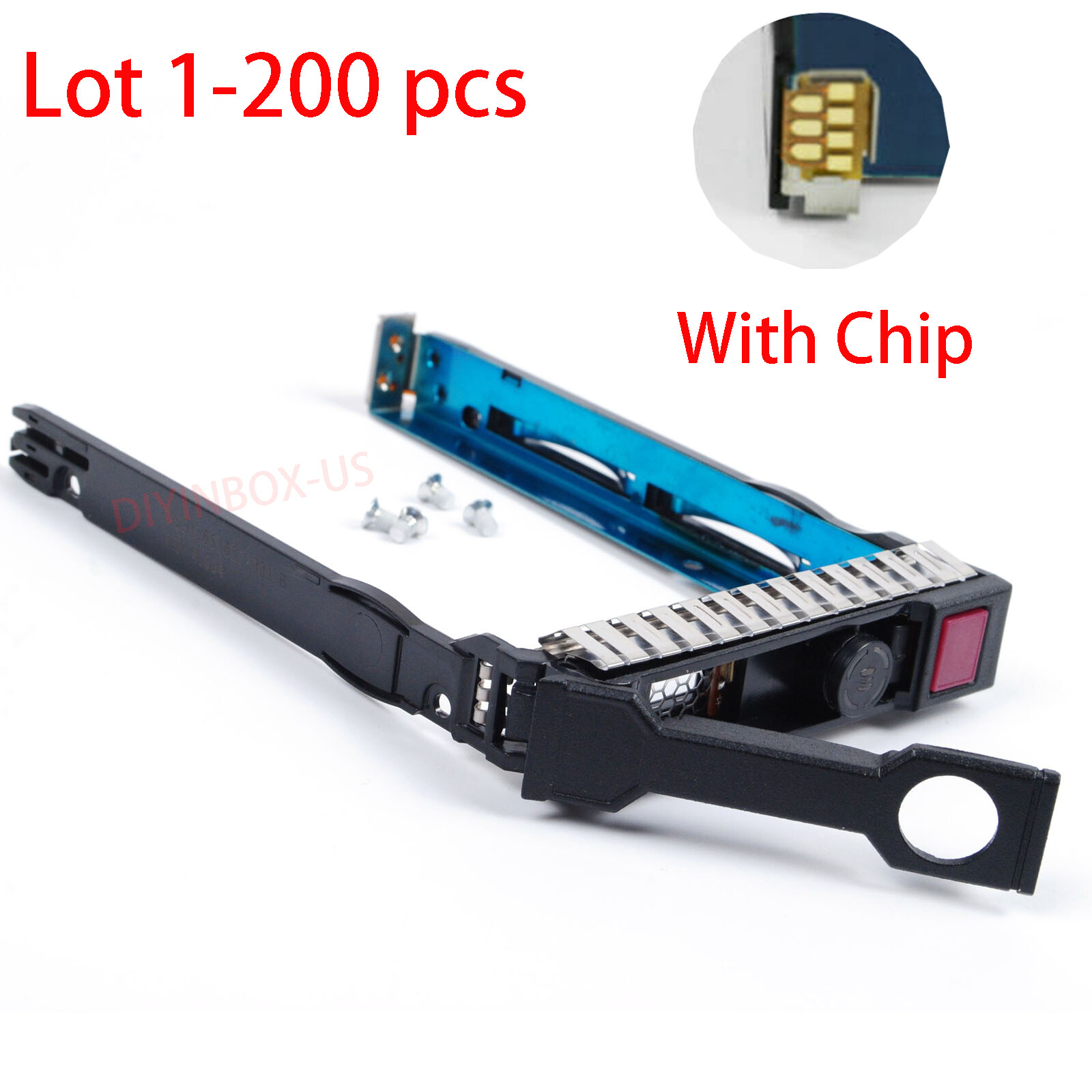 Lot HP G8 651687-001 2.5" HDD Caddy Tray 651699-001 653955 DL380p DL360p DL160