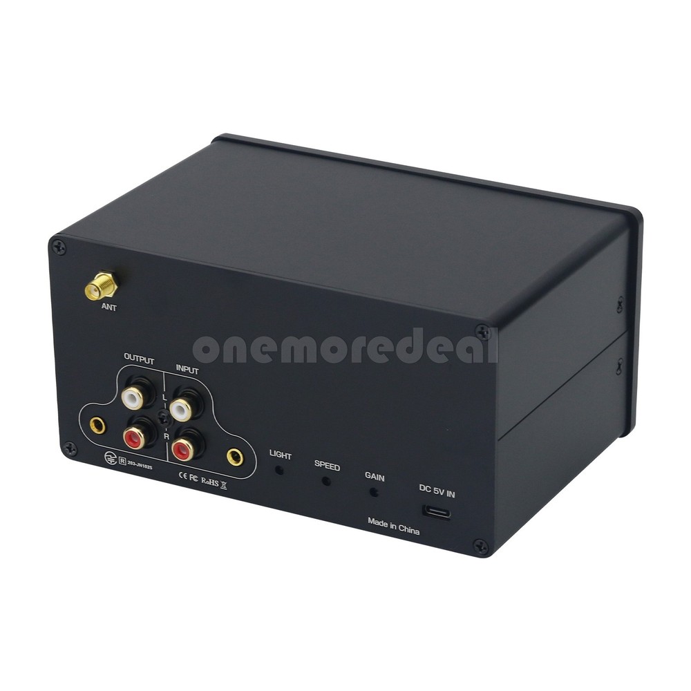EQ5-PRO 5 Bands DC5V 0.5W EQ Equalizer+Dual VU Meter BT5.0 EQ Preamp Processor