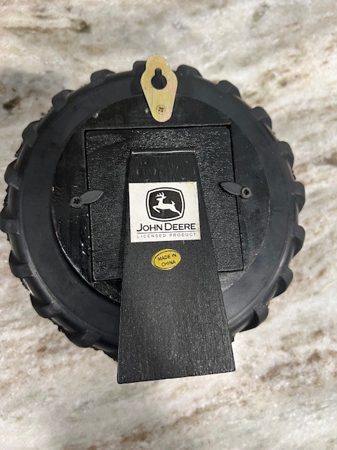 John Deere Tractor Tire Wall Or Desk Clock Works