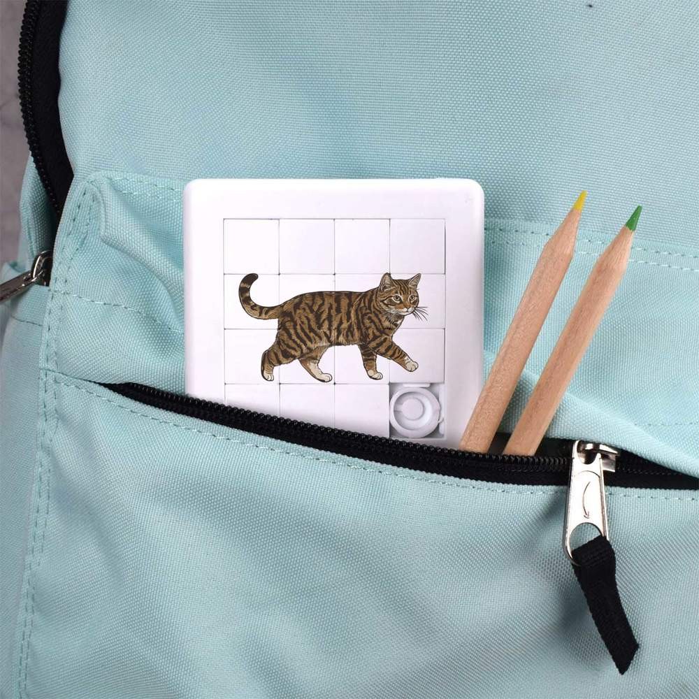 'Tabby Cat Walking' Sliding Puzzle (PZ00041540)