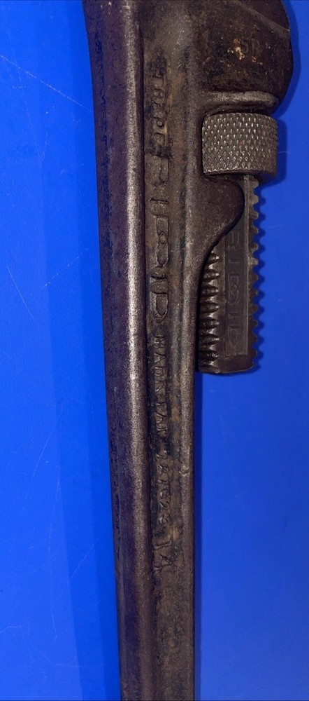 Vintage Heavy Duty Pipe Wrench Tools