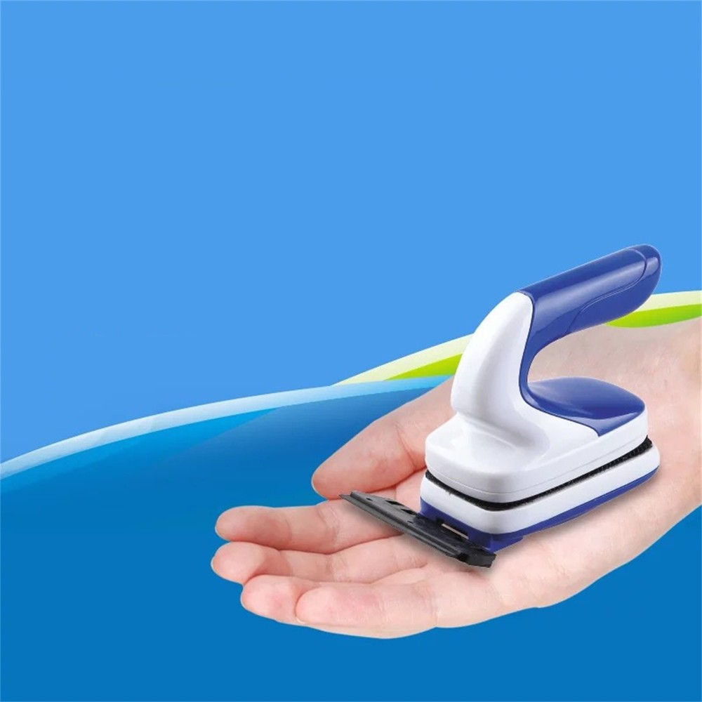 New Aquarium Window Cleaning Floating Magnetic Brush Algae Scraper Cleaner