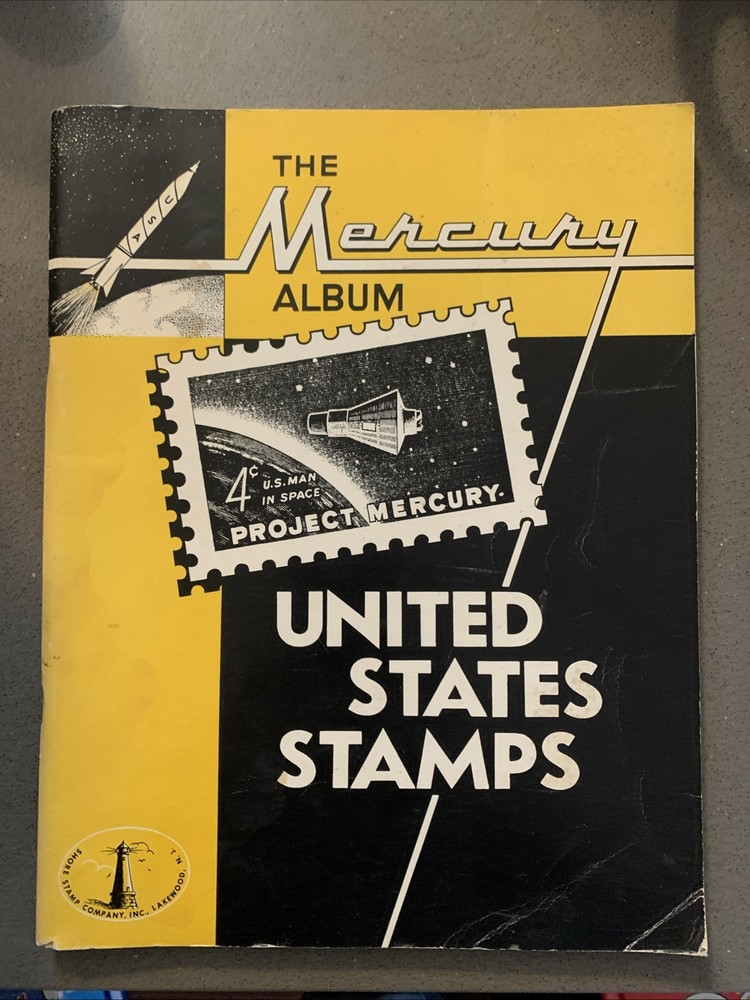 The Mercury Album United States Stamps  Shore  PB 1962
