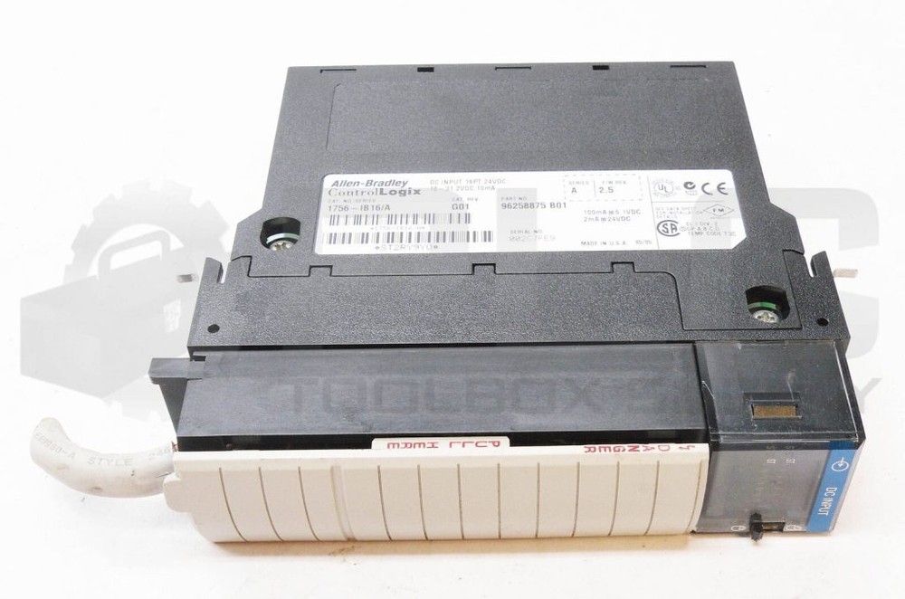 ALLEN-BRADLEY 1756-IB16 /A INPUT MODULE 16PT 24VDC