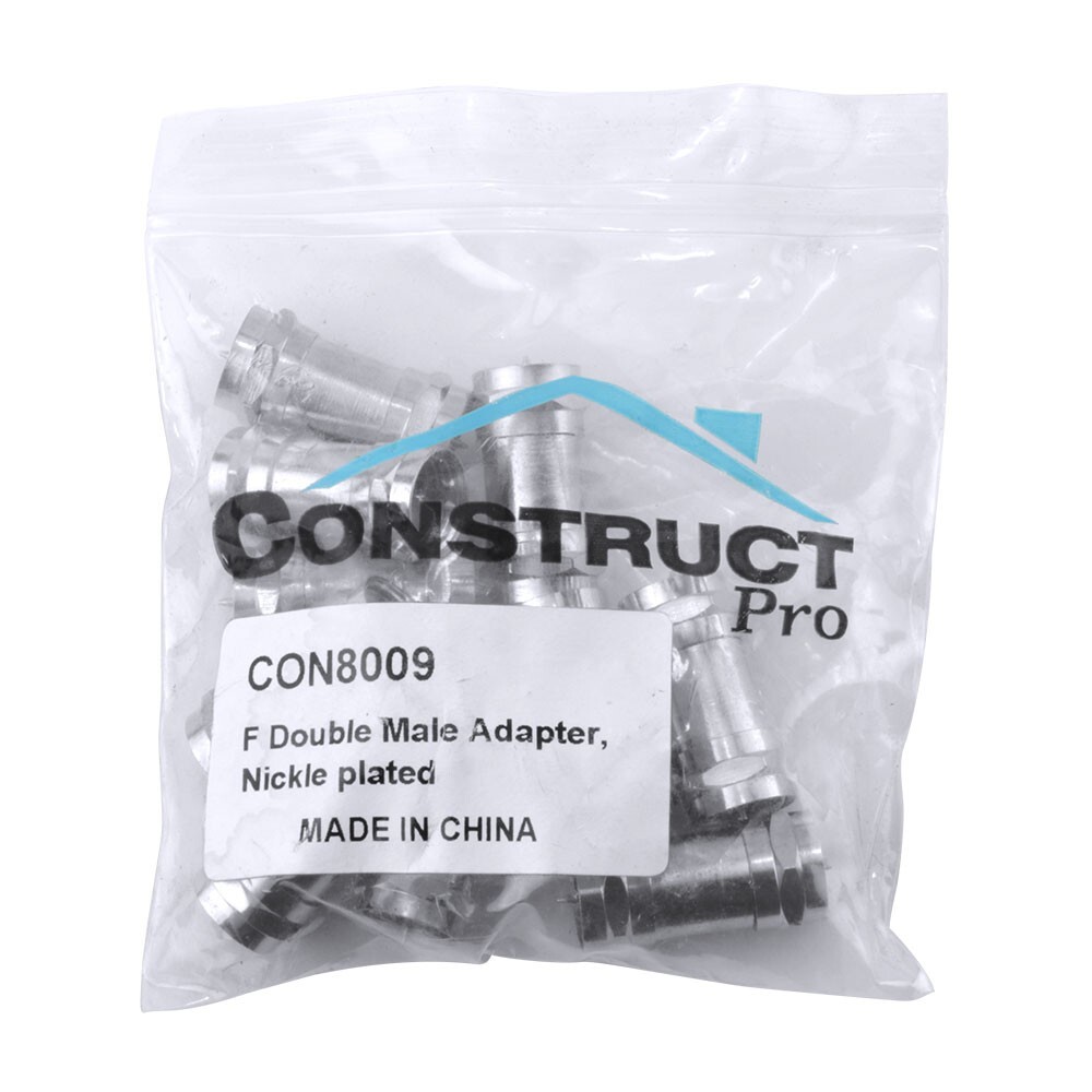 Construct Pro F Double End Male Adaptors (10 Pack)