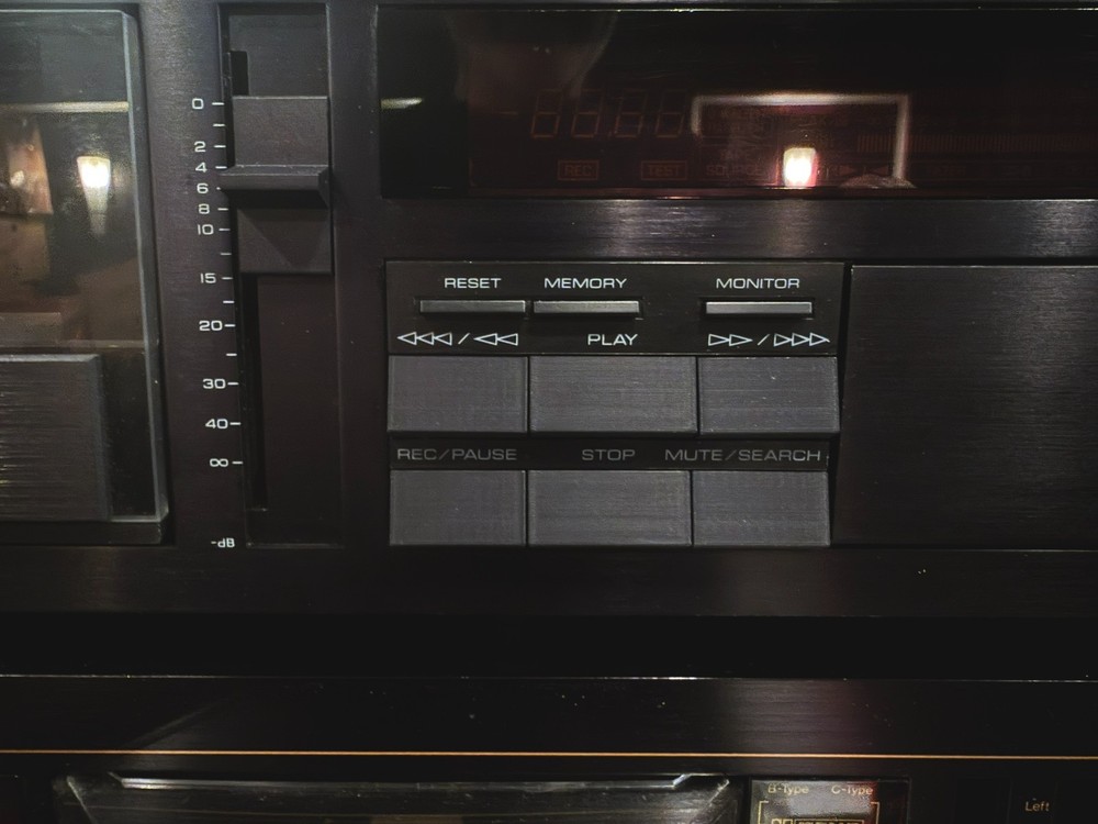 3D printed replacement knobs /Trim for Yamaha KX-1200 / C-300 Tape decks