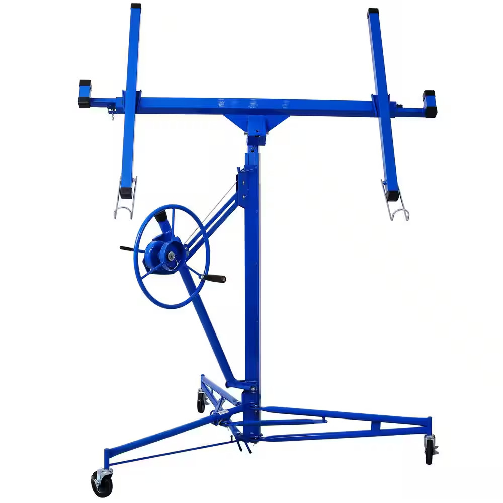 11 Ft. Drywall Panel Lifter, Drywall Panel Hoist, Jack Lifter Jack Rolling Caste